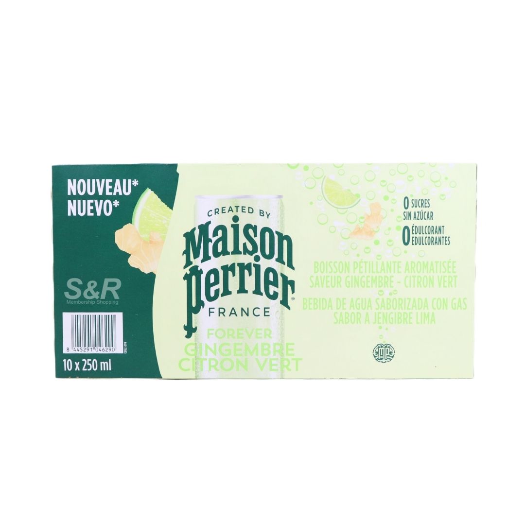 Maison Perrier Chic Forever Ginger Lime 250mL x 10 cans